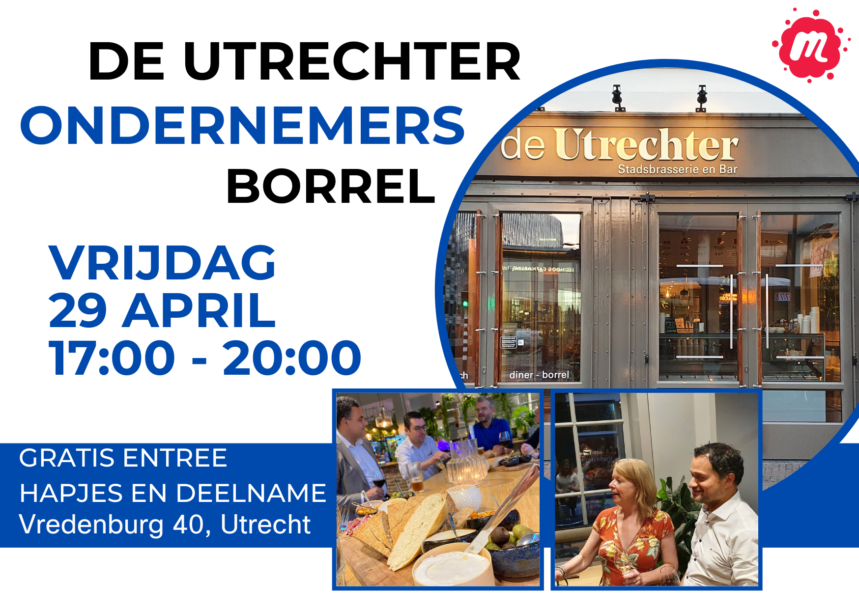 de utrechter ondernemersborrel 29 april 2022