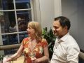 Olga Leever en Maurits Riton Logtenberg organiseren de netwerkbijeenkomst bij de Utrechter